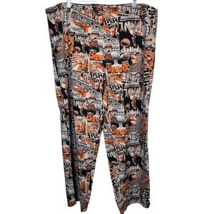 Horror Movie Drawstring Pajama Pants Mens Sz S 28 - 30 Vampires Zombies